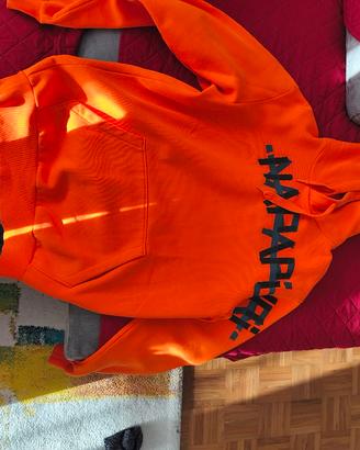 felpa arancione Napapijri 