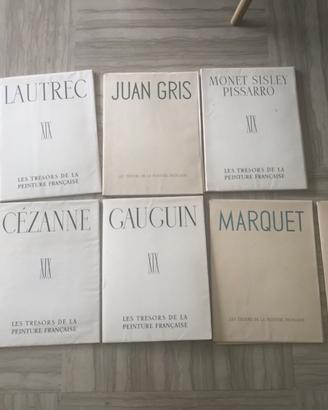  9 Monografie d'Arte vintage "Le tresor…” Skira