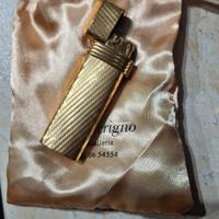 Accendino vintage Christian Dior placcato oro