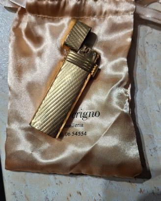 Accendino vintage Christian Dior placcato oro