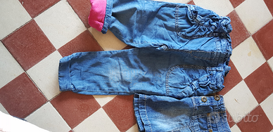 Jeans gonna bambina