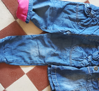 Jeans gonna bambina