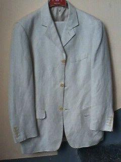 2 Vestito uomo completi-NUOVI- tg.52, e lino tg.48