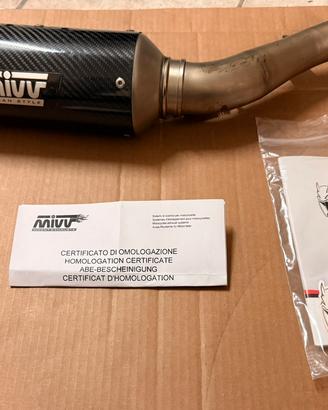 Scarico MIVV GP PRO CARBON per Honda CB500 Hornet