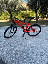 Mountain Bike B'Twin Rockrider 340 Arancione Fluo