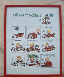 3 quadri Thor, Spider-Man e Calvin&Hobbes