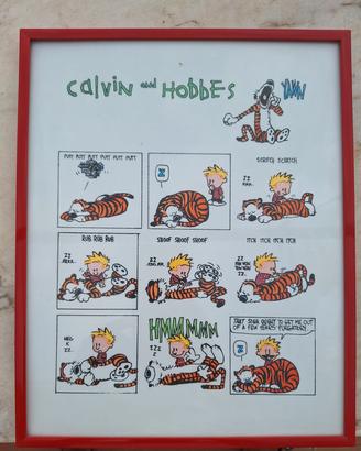 3 quadri Thor, Spider-Man e Calvin&Hobbes