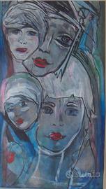 KATARZYNA JASIUKIEWICZ - Tecnica mista - Ritratti