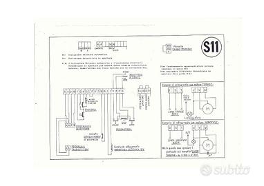 Scheda S11 cancello scorrevole RIB da riparare 