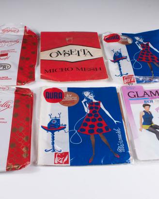 Calze nylon donna vintage anni ’50–’80