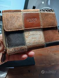 Portafoglio Coveri World in pelle Vintage