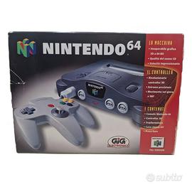 Nintendo 64 N64 PAL ITA Box GIG + Controller