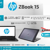 Hp ZBook 15 i7-4810HQ 32Gb Ram 512Gb SSD