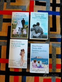 Serie completa "L' amica geniale" di E. Ferrante