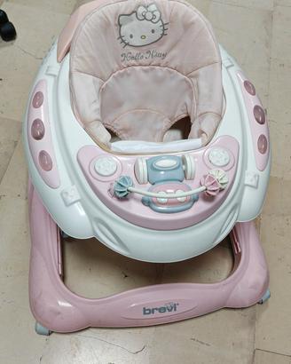 Girello  bimba  Brevi modello  Hello Kitty
