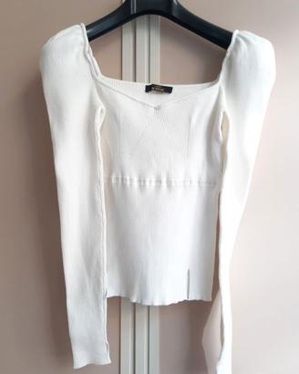 ✨Top maglietta  scollatura quadrata.TwinSet  Nuova