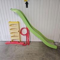 Scivolo doppia onda con attacco per acqua