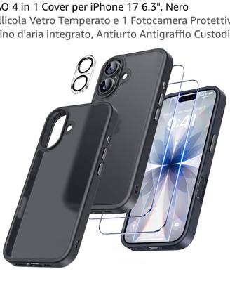 Cover iphone 17 e pellicole