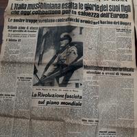 Prime pagine ventennio