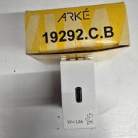 alimentatore serie civile vimar arkè  19292.C.B