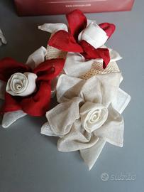 calamite  Rose di lino