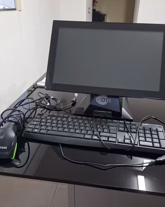 PC Cassa Touch DTR Sapphire 8GB SSD + Barcode