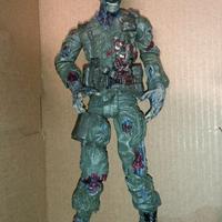 Resident Evil Zombie Soldier Action Figure RARA