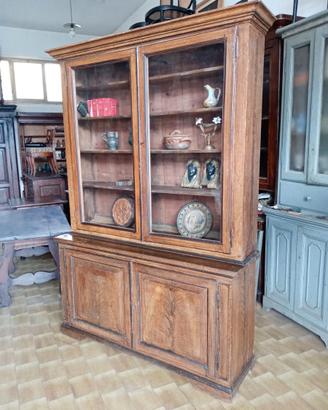 Antica libreria laccata inizio '800