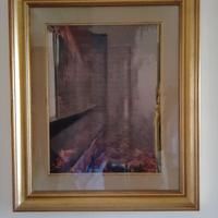 Cornice in legno con passepartout