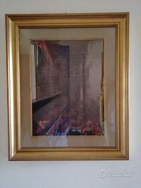 Cornice in legno con passepartout