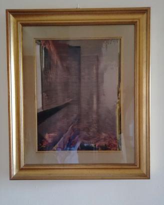 Cornice in legno con passepartout