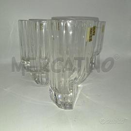 6 BICCHIERI CRISTALLO TADDEI KRISTALL KRISLA