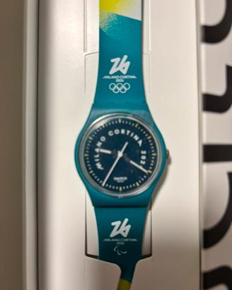 Swatch per i volontari olimpiadi milano cortina.