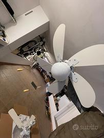 Ventola con luce diametro 75cm