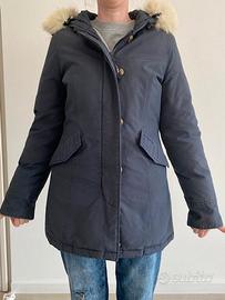 Parka Woolrich originale blu taglia S