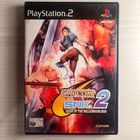 CAPCOM VS SNK 2 MARK OF THE MILLENNIUM 2001 PS2