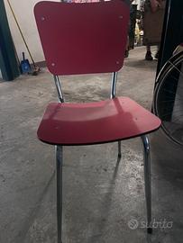Sedie in formica vintage