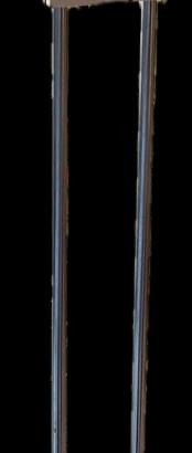 base e struttura per rara lampada Arteluce  anni70