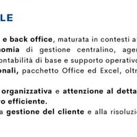 Segretaria, impiegata back office