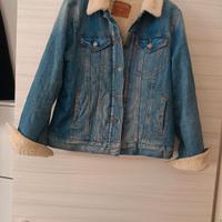 giubbotto jeans Levi's  sherpa donna