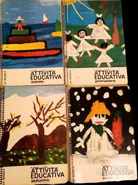 Attività Educativa anno 1968 INTROVABILI! Set 4 