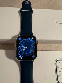 Apple Watch 7  acciaio 45 mm