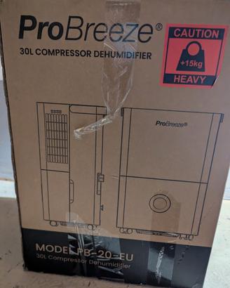Pro Breeze deumidificatore 30 lt