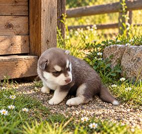 Splendida cucciolata SIBERIAN HUSKY