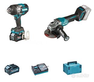 MAKITA Avvitatore TW001GM201 e Smerigliatrice 40V