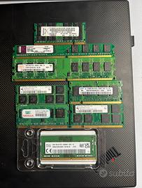 Ram 2 4 8 giga notebook pc varie