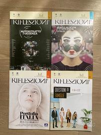 Set 4 riviste di fotografia RIFLESSIONI