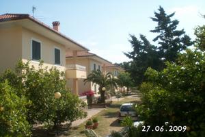 Villette a paestum vicino al mare