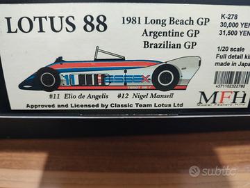 Lotus 88 Model Factory Hiro 1/20