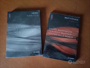 coppia dvd lirica sigillati